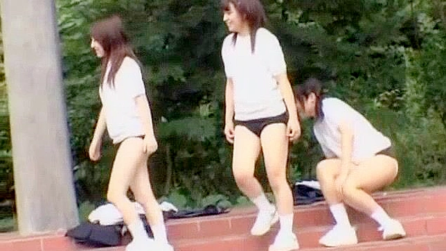 Japanese Slut's Crazy Blowjob in Outdoor JAV Video