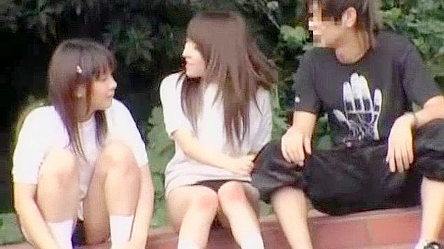 Japanese Slut's Crazy Blowjob in Outdoor JAV Video