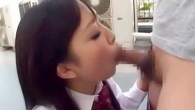 Jav & Japanese Porn ~ Akira Matsushita's Horny Outdoor Blowjob Scene