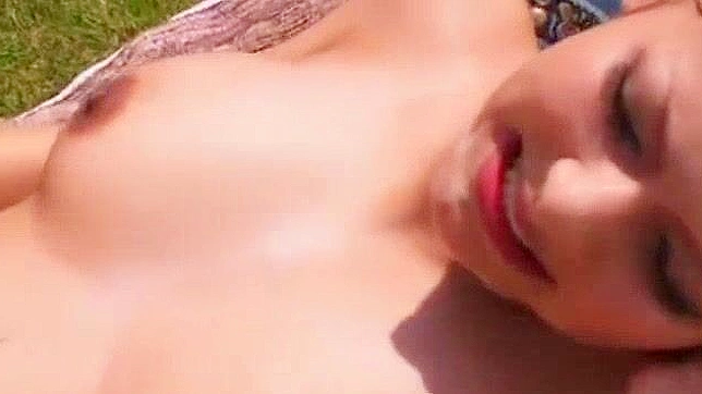 Jav Idol Asaka Mero & Mami Orihara in Fab Outdoor Video with Big Tits