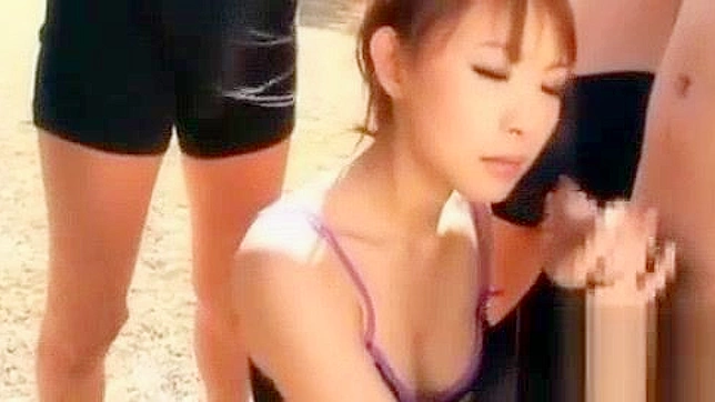 Jav Porn ~ Flawless Juicy Pussy Gets Destroyed in an Outdoors Fuck Session