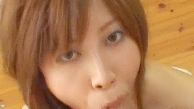 Japanese Whore Seri Mikami's Exotic Close-up in POV JAV Clip