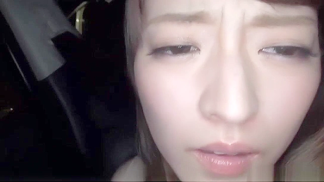 Japanese Pornstar Kishida Ayumi in Exciting Car Sex Scene