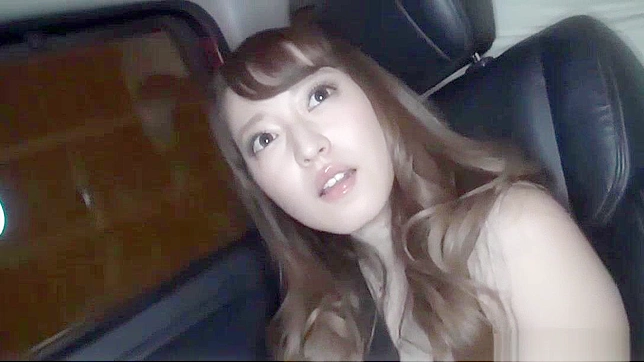 Japanese Pornstar Kishida Ayumi in Exciting Car Sex Scene