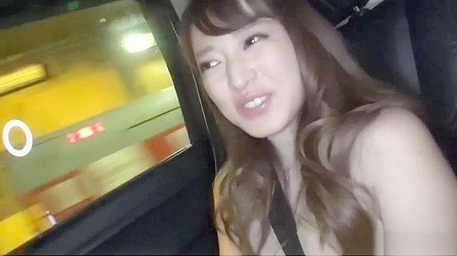 Japanese Pornstar Kishida Ayumi in Exciting Car Sex Scene