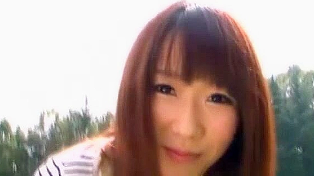 Japanese Girl Hitomi Oki in Hottest Outdoor JAV Video