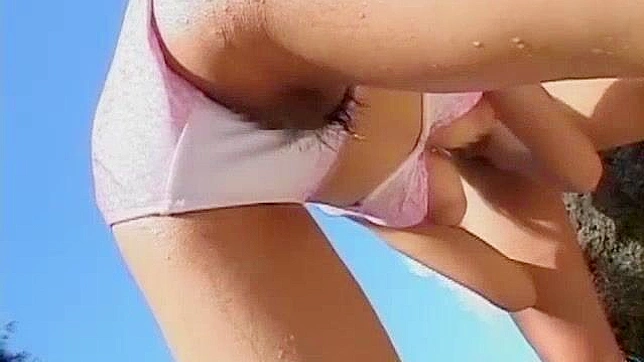 Japanese Girl with Big Tits in Horny Outdoor JAV Clip