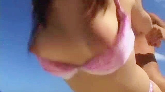 Japanese Girl with Big Tits in Horny Outdoor JAV Clip