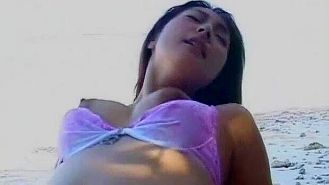 Japanese Girl with Big Tits in Horny Outdoor JAV Clip