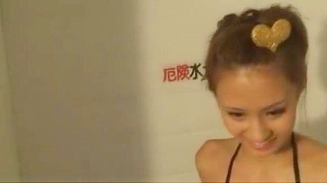 Japanese Whore Himeka Hoshino's Hottest Fingering in Public JAV Clip