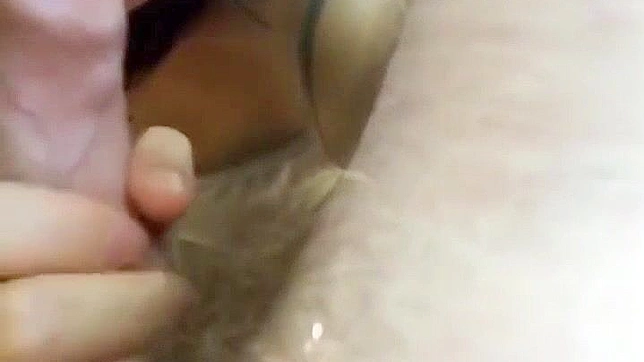 Japanese Nature Pornstar Gives Massive Cumshot while Heavy Moaning