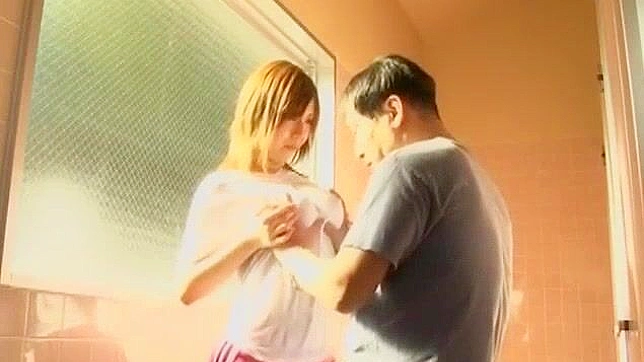 Fabulous Japanese Chick's Fingering in Voyeur JAV Scene