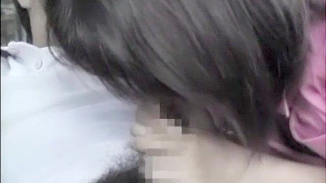 Exotic Cumshot with Japanese Slut - Handjob JAV Scene