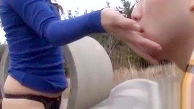 Jav Porn Video ~ Wet Cum-Hole Destroyed in Outdoors Fuck Session