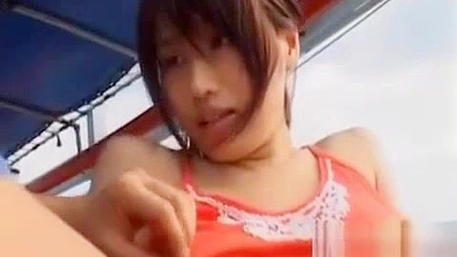 Japanese Babe Rui Akikawa's Deepthroat and Riding Skills Exposed