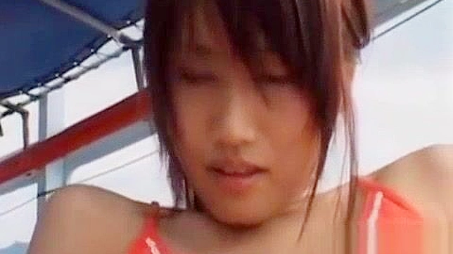 Japanese Babe Rui Akikawa's Deepthroat and Riding Skills Exposed