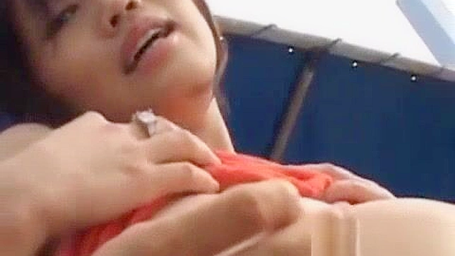 Japanese Babe Rui Akikawa's Deepthroat and Riding Skills Exposed