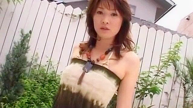 Japanese Whore Rika Fujiwara's Exotic Solo Girl Outdoor JAV Clip