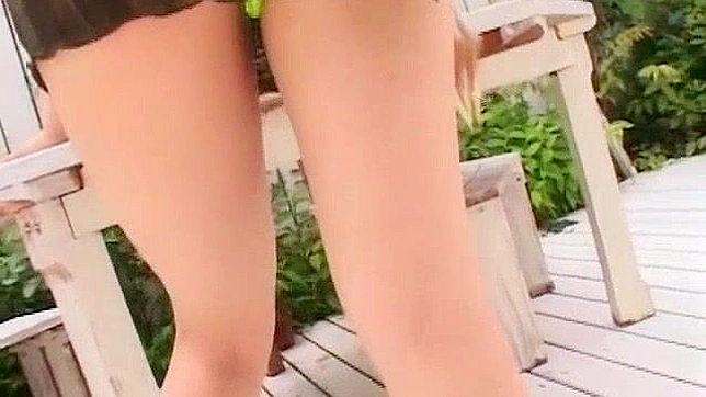 Japanese Whore Rika Fujiwara's Exotic Solo Girl Outdoor JAV Clip