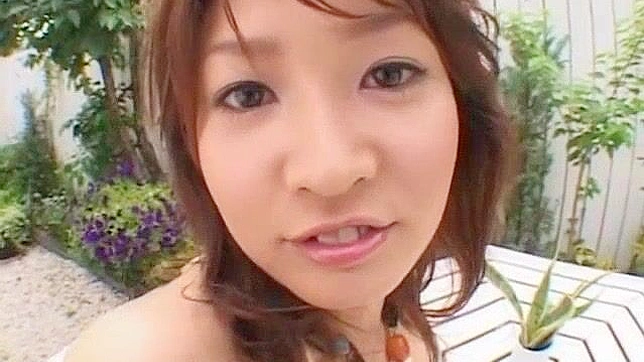 Japanese Whore Rika Fujiwara's Exotic Solo Girl Outdoor JAV Clip