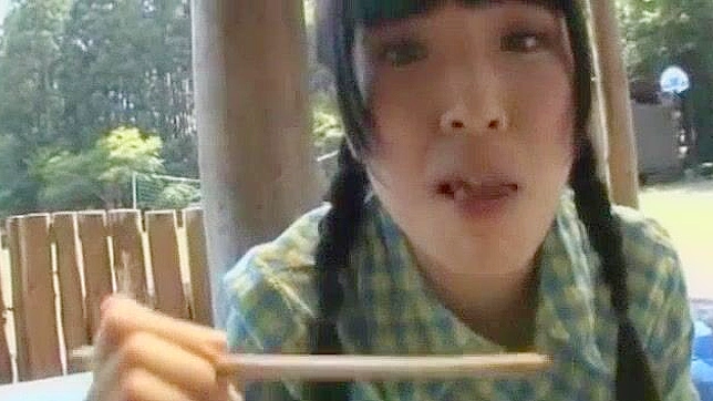 Jap Girl with Small Tits Goes Wild in JAV Movie