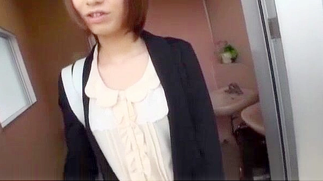 Japanese Pornstar Risa Mizuki in Explosive Car Sex, POV JAV Clip