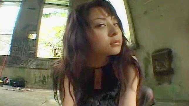 Japanese Whore with Small Tits Stuns in Outdoor JAV Film