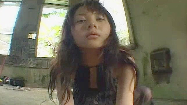 Japanese Whore with Small Tits Stuns in Outdoor JAV Film