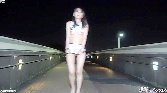 My Slutty JAV Star GF Gets Publicly Naked & Horny on the Streets!