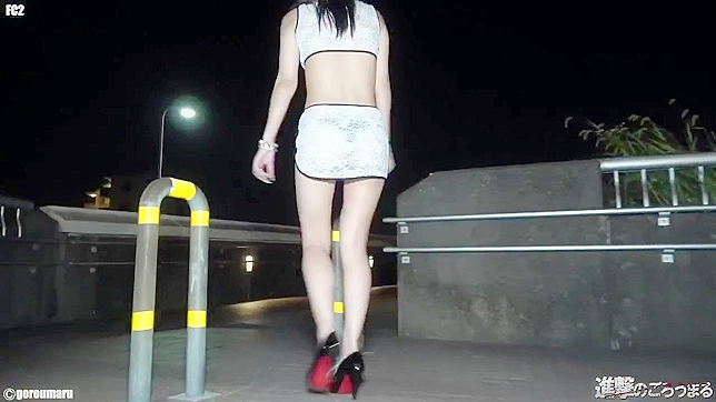 My Slutty JAV Star GF Gets Publicly Naked & Horny on the Streets!