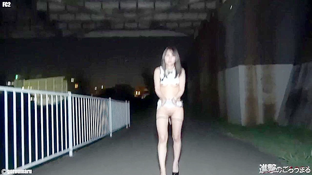 My Sexy Japanese GF Goes Public, Oh... Yes  Naked Walk of Shame!