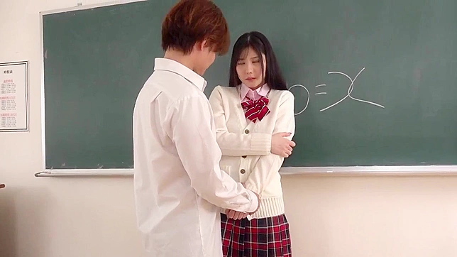 Busty Japanese Exhibitionist Gets Naughty with Teachers at the University