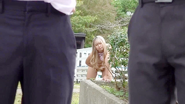 Japanese Teen Seduces Unsuspecting Stranger with X-rated Public Sex Adventure