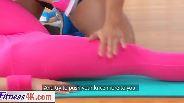 Binky the Bunny Gets Fit with Her Hunky Trainer ~ A Sexy Workout Session Gone Wild!