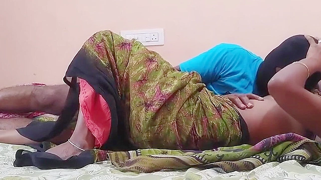 Uncensored ~ Indian Wife's Cum-Stuffed Belly after Hot Threesome with Best Friends