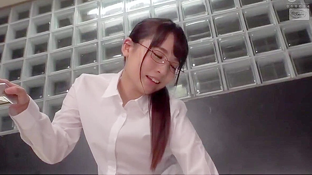 Japanese Cutie Gets Pounded on the Staircase by Slutty Coworker!