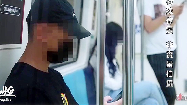 Sizzling ~ Ladylena's Steamy Sex Romp with Her Boyfriend in the MRT - You Won't Believe What Happens Next!