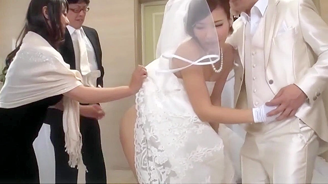 Innocent Asian Bride Captivates Best Man's Heart In Japanese Wedding Ceremony