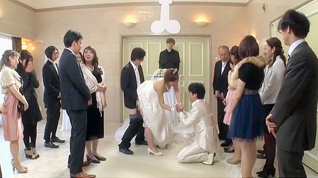 Innocent Asian Bride Captivates Best Man's Heart In Japanese Wedding Ceremony