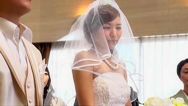 Innocent Asian Bride Captivates Best Man's Heart In Japanese Wedding Ceremony