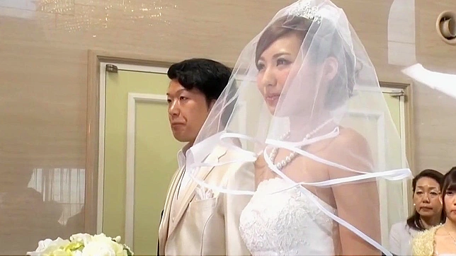 Innocent Asian Bride Captivates Best Man's Heart In Japanese Wedding Ceremony