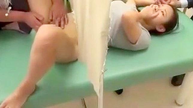 Japanese MILF undergoes extreme medical treatment with perverted doctor