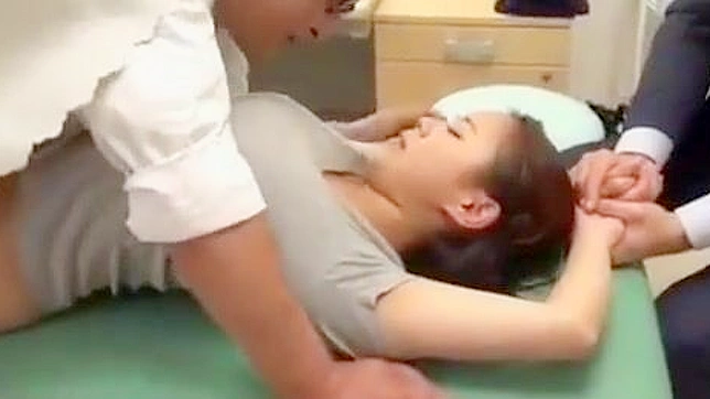 Japanese MILF undergoes extreme medical treatment with perverted doctor