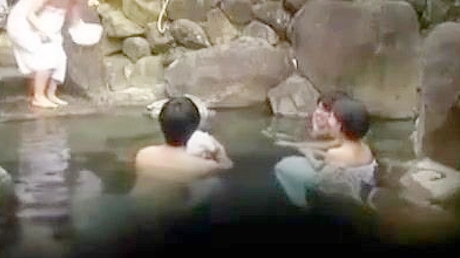 Japanese Wife Enjoys Virgin Forest Wife VR ~ Watch She Pleasures Herself in Hot Springs with Cuckolded Husband's Approval