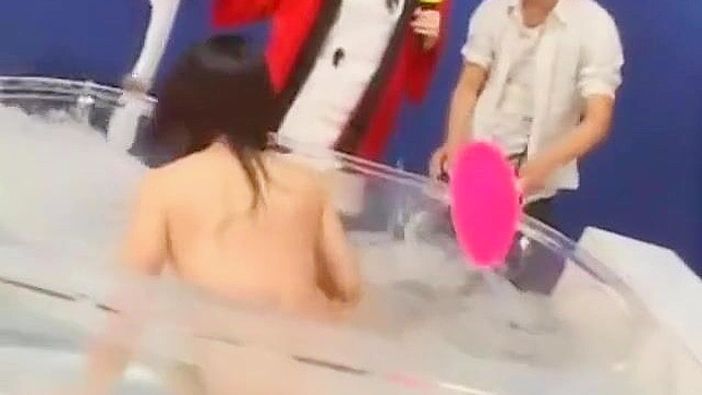 Japanese Enchantress Takes on the Naughty Hot Water Game Show Challenge