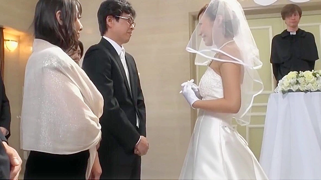 Japanese Bride-to-Be Seduced by Her Hot Best Man ~ Must-See Video!