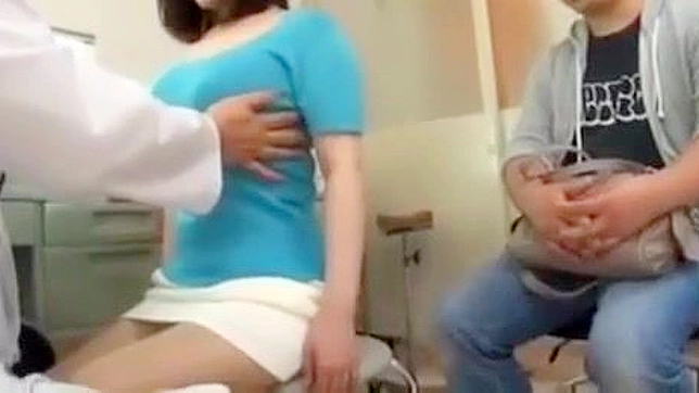 Experience the Delight of a Voluptuous Wife's Passionate Fuck Session in a Medical Setting!