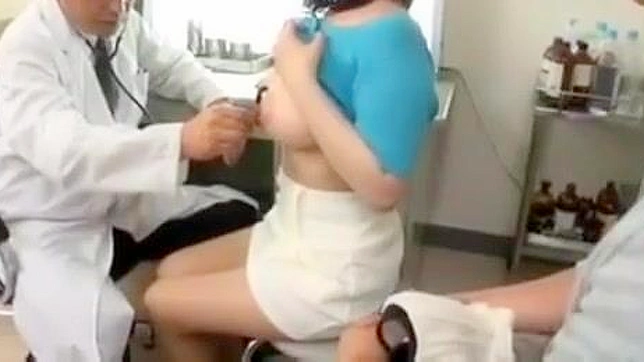 Experience the Delight of a Voluptuous Wife's Passionate Fuck Session in a Medical Setting!