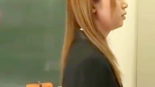 Beautiful Tutor Gets Fucked by Students ~ Japanese Porn Video with Luscious Enchantress