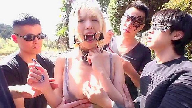 Tied and Humiliated Japanese Slave, Mio Ichijo, Gets Public Pickup